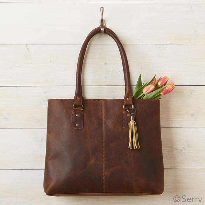 Handbags & Shoulder Bags - Rustic Leather Bag
 Rustic Leather Purses