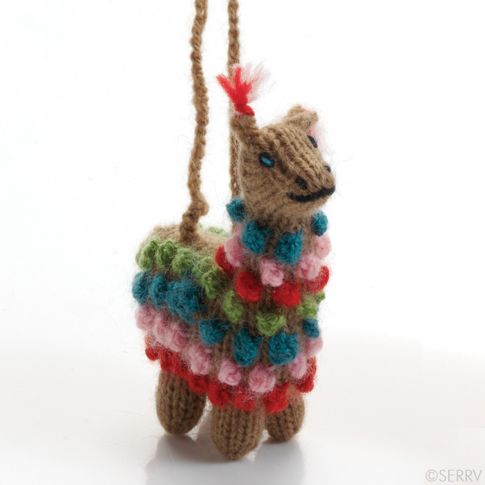 Christmas Ornaments - Highland Alpaca Ornament