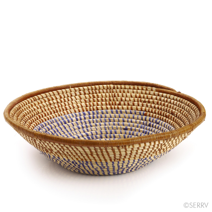 papyrus basket with tar and pitch